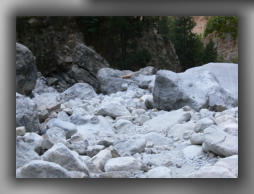 in der Samaria - Schlucht
